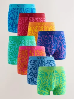 Next A-Front Boxers 8 Pack Bright Pattern Online