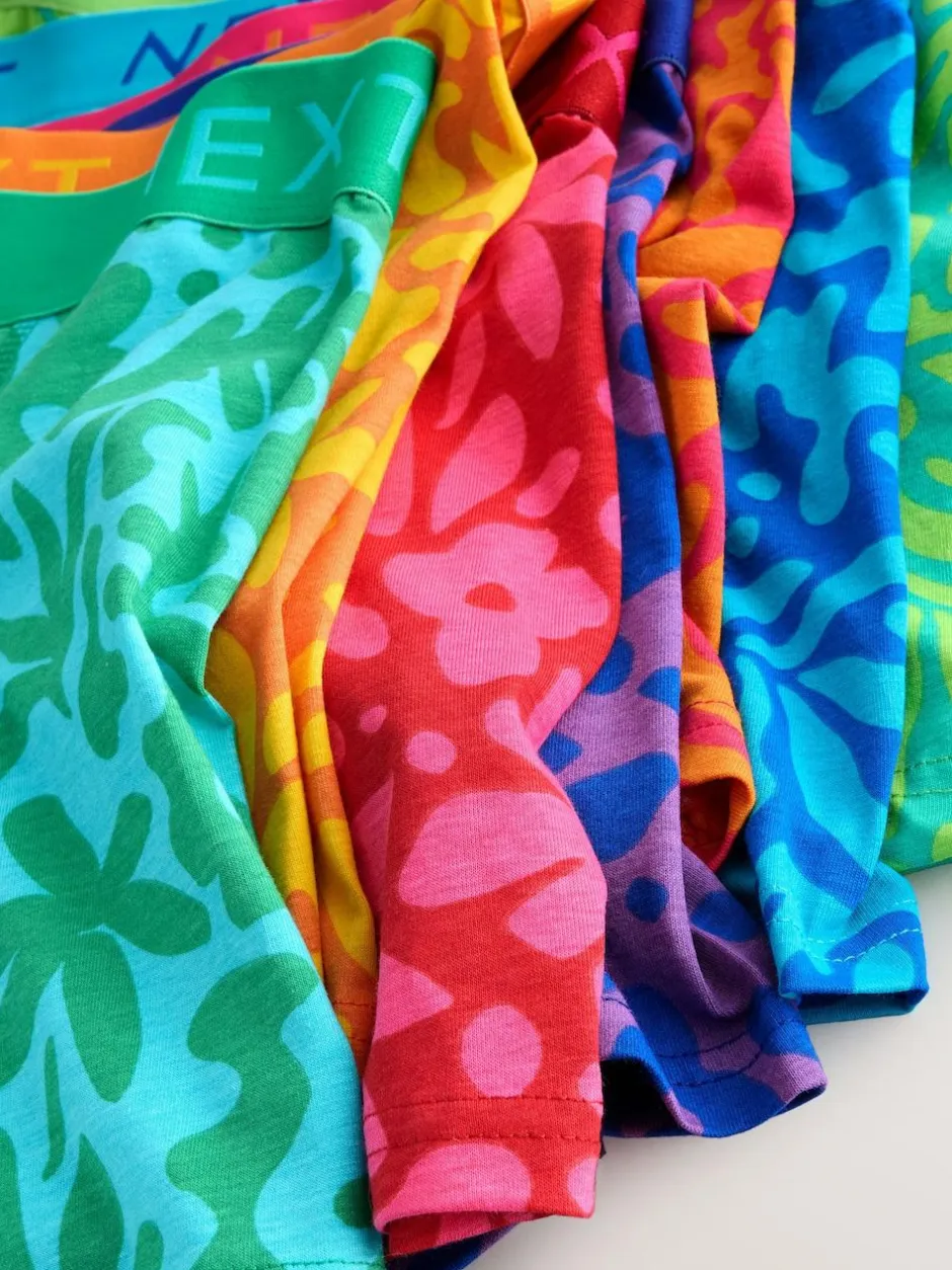 Next A-Front Boxers 8 Pack Bright Pattern Online