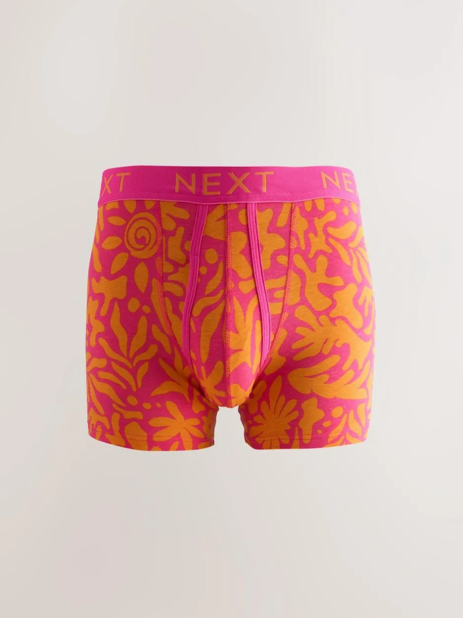 Next A-Front Boxers 8 Pack Bright Pattern Online