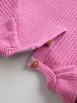 Next Bright Pink Baby Knitted Jumper and Leggings Set 2 Piece (0mths-3yrs)