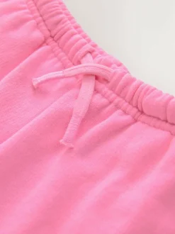 Next Bright Pink Wide Leg Sweat Joggers (3mths-7yrs) Clearance