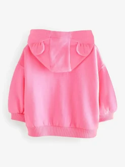 Next Bright Pink Zip Through Hoodie (3mths-7yrs) Best