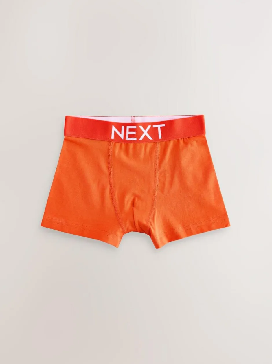 Next Bright Plain Trunks 5 Pack (1.5-16yrs) Hot