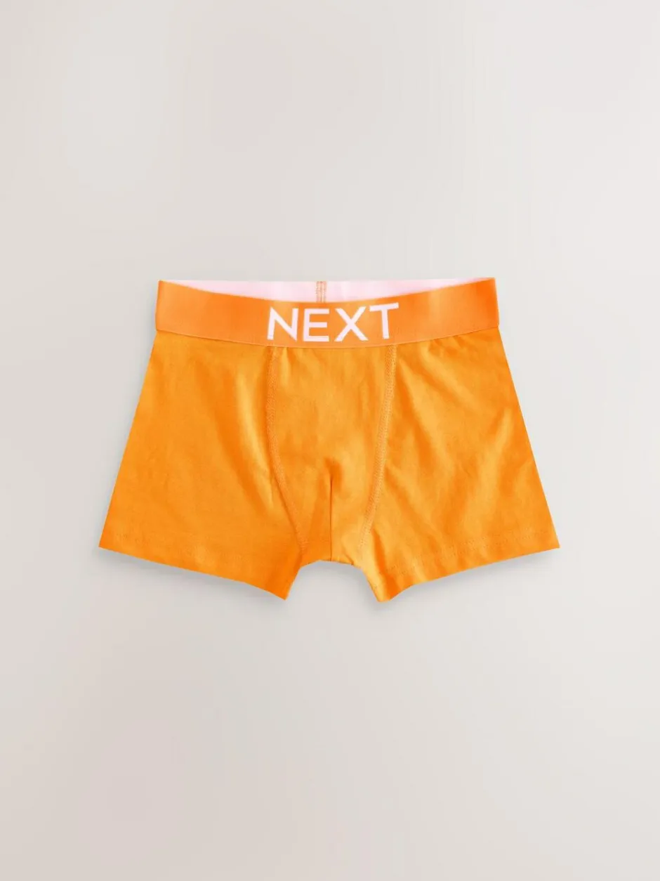 Next Bright Plain Trunks 5 Pack (1.5-16yrs) Hot