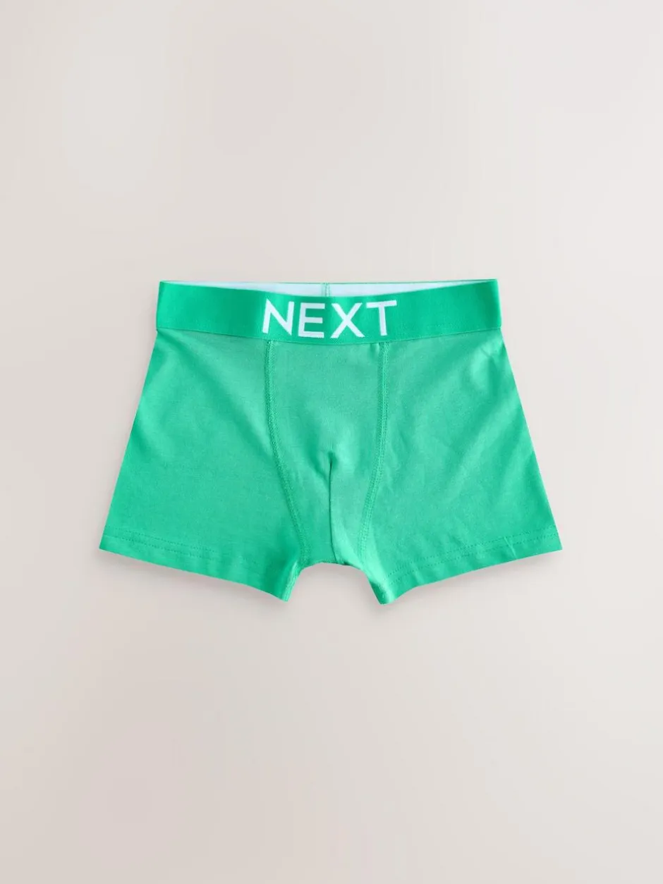 Next Bright Plain Trunks 5 Pack (1.5-16yrs) Hot