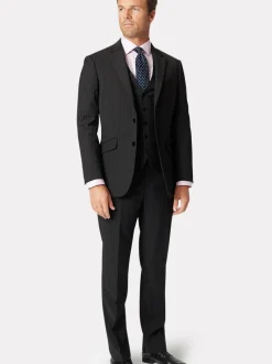 Brook Taverner Black Suit Jacket Outlet