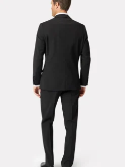 Brook Taverner Black White Suit Jacket Discount