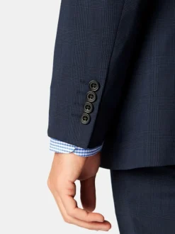 Brook Taverner Cassino Slim Fit Jacket Blue New