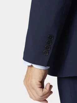 Brook Taverner Blue Suit Jacket New