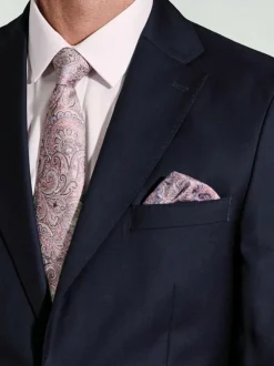 Brook Taverner Blue Wool Suit Jacket Best