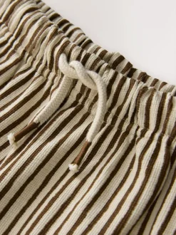 Next Brown & Ecru Stripe Lightweight Joggers (3mths-7yrs)