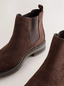 Next Chelsea Boots Brown Clearance