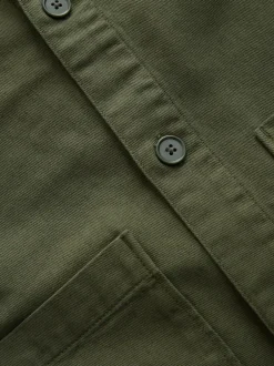 Next Brown Hem Pocket Shacket Sale