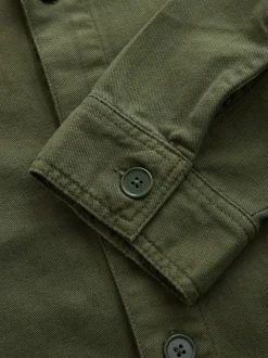 Next Brown Hem Pocket Shacket Sale