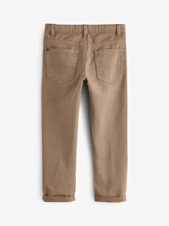 Next Brown Regular Fit Stretch Jeans (3-17yrs) Online
