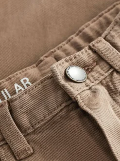 Next Brown Regular Fit Stretch Jeans (3-17yrs) Online