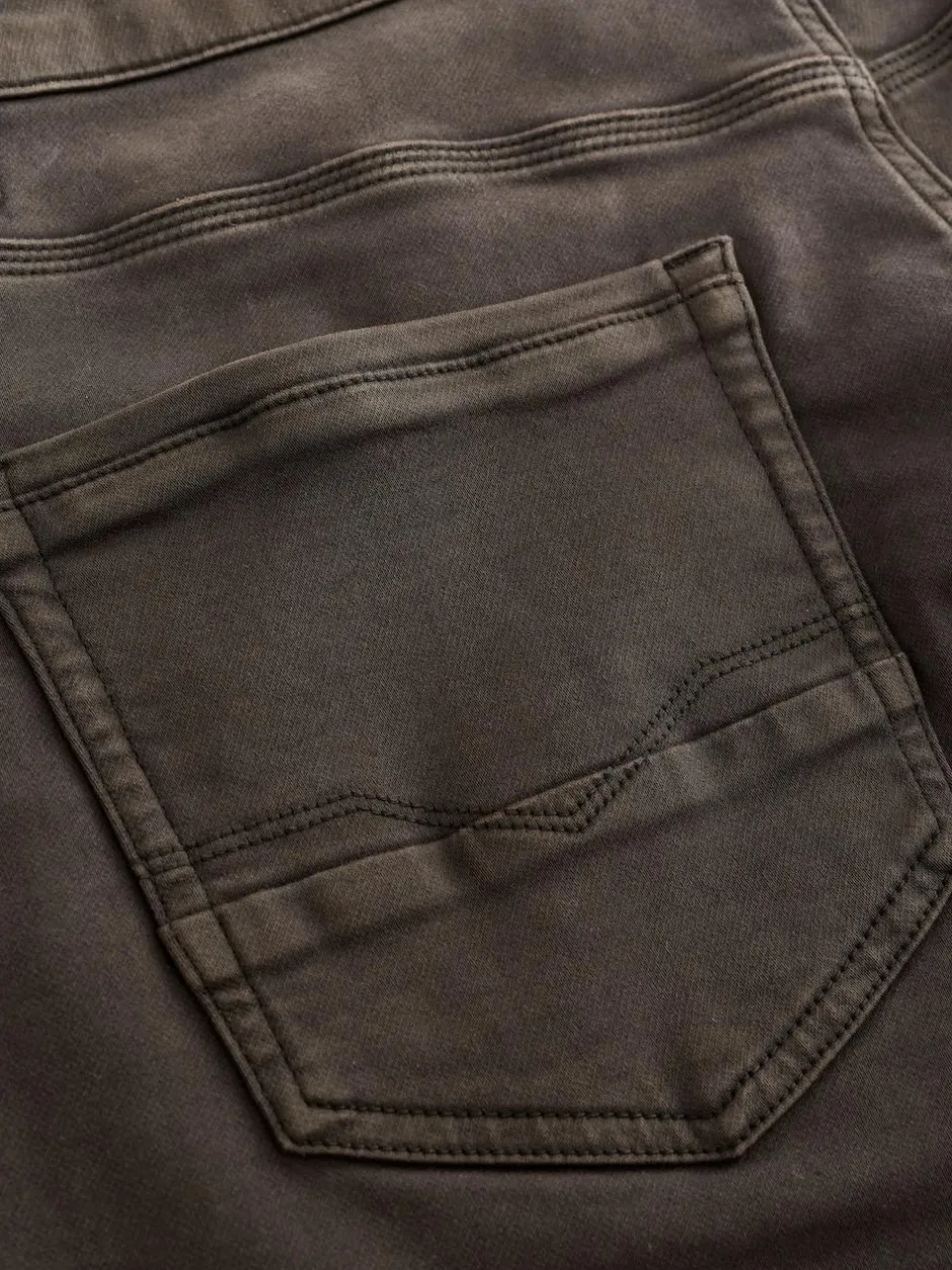 Next Brown Slim Fit Comfort Stretch Jeans Hot