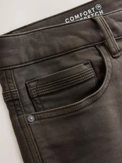 Next Brown Slim Fit Comfort Stretch Jeans Hot