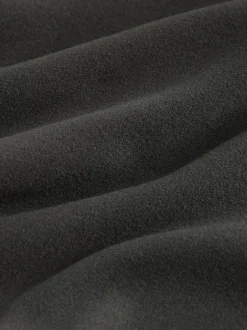 Next Soft Touch Quarter Zip Neck Fleece Brown