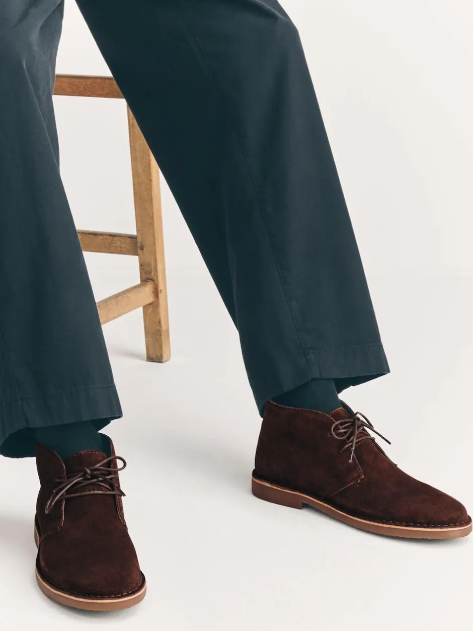 Next Brown Suede Desert Boots Sale