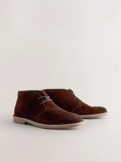 Next Brown Suede Desert Boots Sale