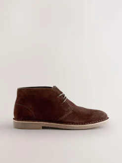 Next Brown Suede Desert Boots Sale