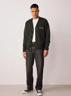 Next Brown Tint Straight Fit Vintage Wash Denim Jeans Best