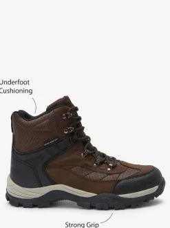 Next Waterproof Walking Boots Brown Clearance