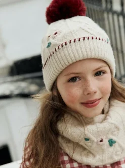 Next Beanie And Snoods Set (1-16yrs) (1-16yrs) Burgundy Red Online