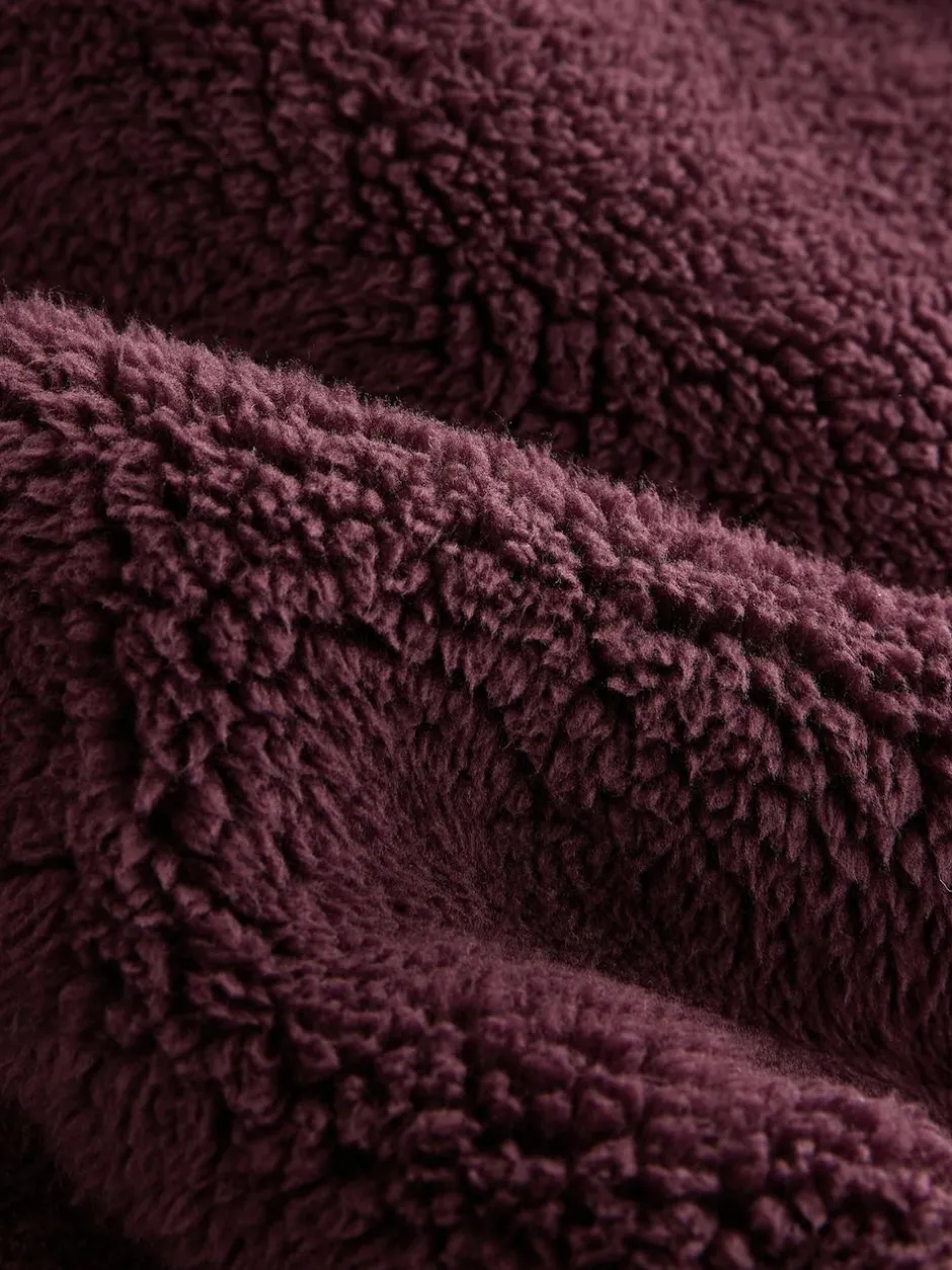 Next Burgundy Red Borg Overhead Hoodie Hot