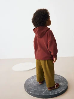 Next Burgundy Red Long Sleeve Printed Hoodie (3mths-7yrs) Best