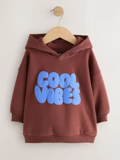 Next Burgundy Red Long Sleeve Printed Hoodie (3mths-7yrs) Best