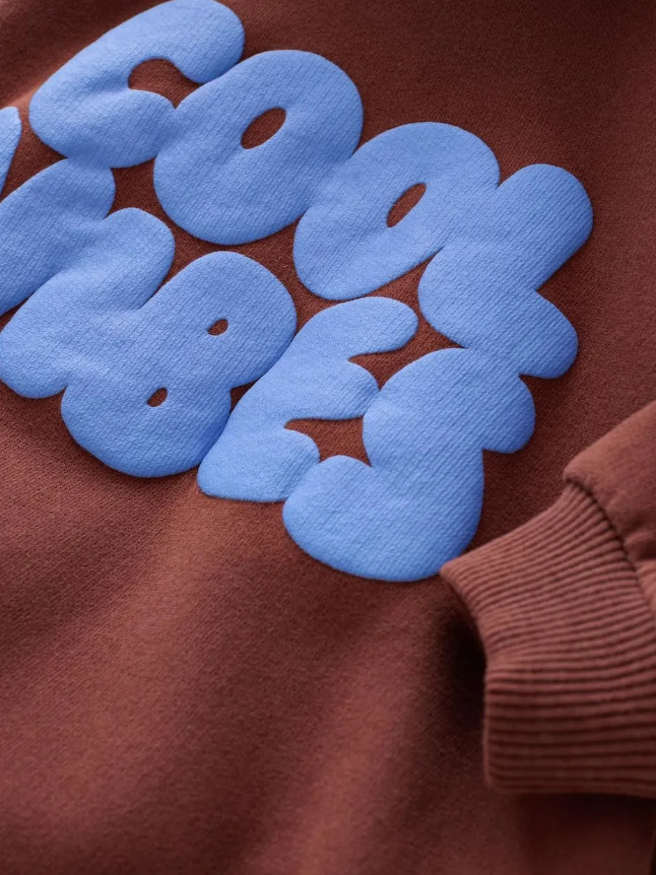 Next Burgundy Red Long Sleeve Printed Hoodie (3mths-7yrs) Best
