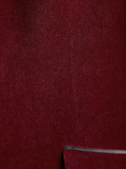 Next Slim Fit Signature Pontoglio Italian Velvet Blazer With Shawl Lapel Burgundy Red Discount
