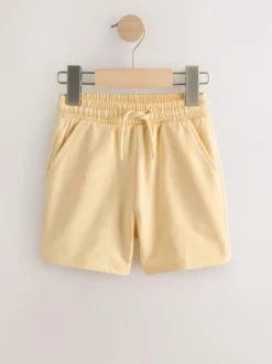 Next Butter Yellow Jersey Shorts (3mths-7yrs) New