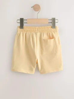Next Butter Yellow Jersey Shorts (3mths-7yrs) New