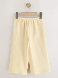 Next Butter Yellow Wide Leg Sweat Joggers (3mths-7yrs) Best