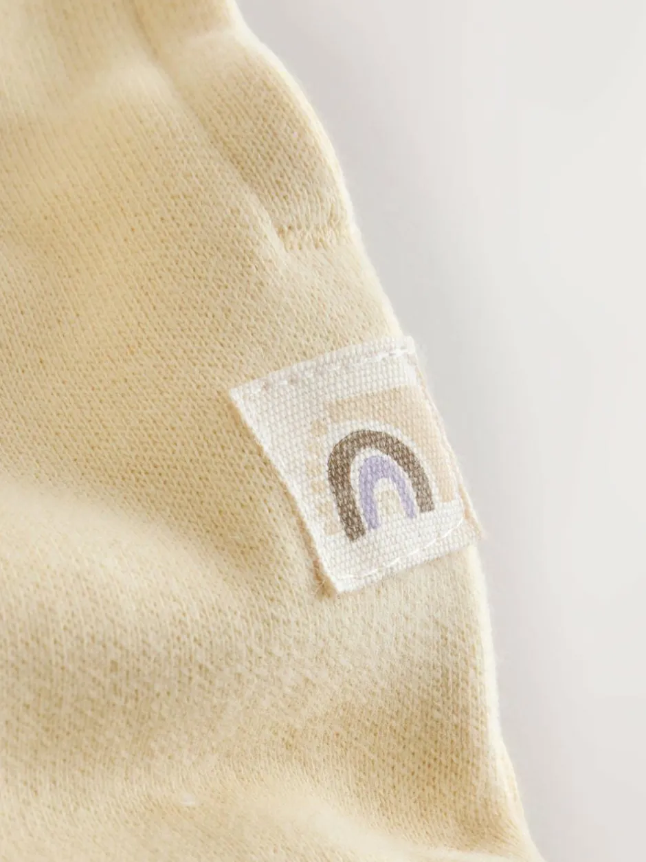 Next Butter Yellow Wide Leg Sweat Joggers (3mths-7yrs) Best
