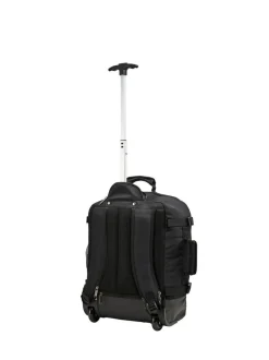 Cabin Max Greenwich Hybrid 45cm Cabin Trolley Backpack Black Outlet