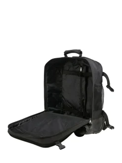 Cabin Max Greenwich Hybrid 45cm Cabin Trolley Backpack Black Outlet