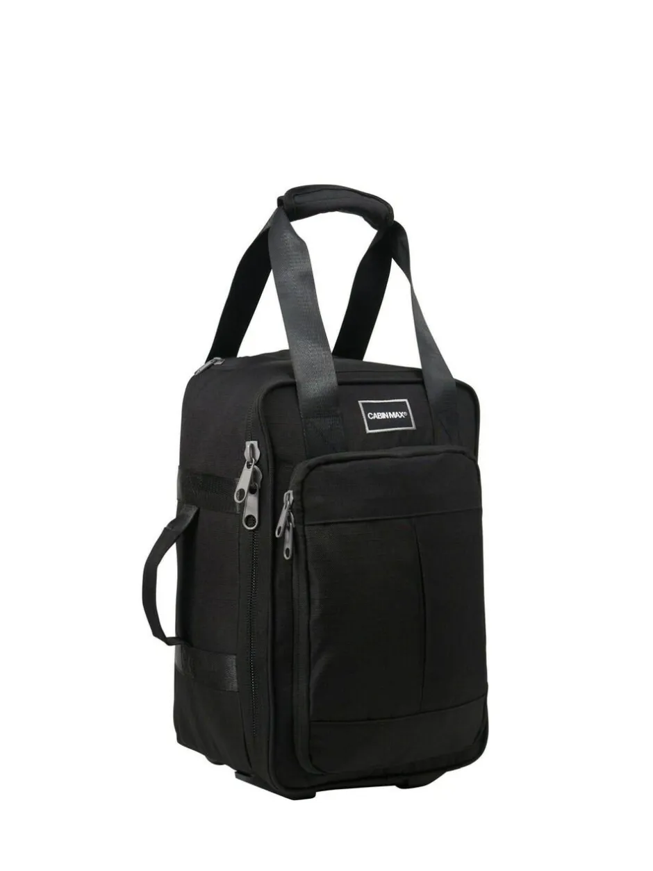 Cabin Max Narvik Stowaway 20L 40cm Trolley Bag Black