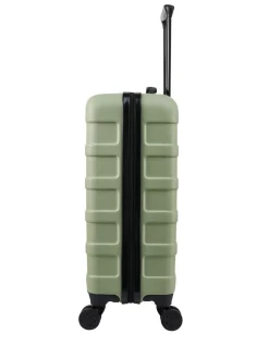 Cabin Max Bodo Green Anode 40L ABS Cabin Carry On Hand 55x40x20cm Luggage Outlet