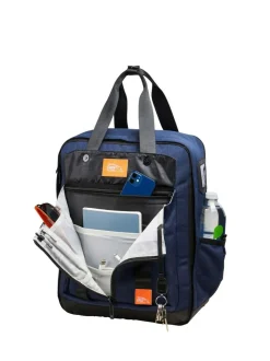 Cabin Max Navy Blue Memphis 24 Litre 40cm Travel Backpack Outlet
