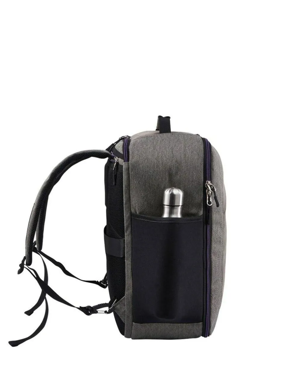 Cabin Max Purple Manhattan 45cm Cabin Backpack Discount