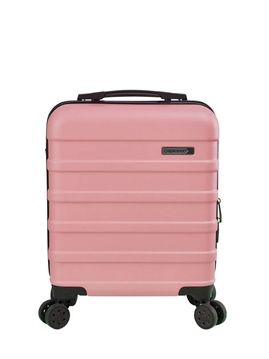 Cabin Max Rose Gold Anode 30L Underseat Hand Luggage Cabin Case for EasyJet 45x36x20cm Best