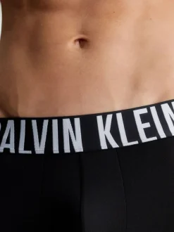 Calvin Klein Black 3 Pack Trunks Intense Power Micro Online