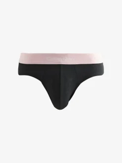 Calvin Klein Black Blue/Black Red/Black Pink Icon Cotton Stretch Boxers 3 Pack New