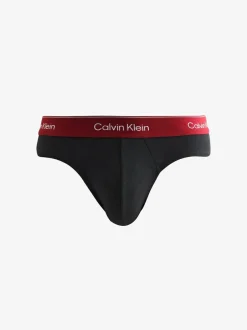 Calvin Klein Black Blue/Black Red/Black Pink Icon Cotton Stretch Boxers 3 Pack New