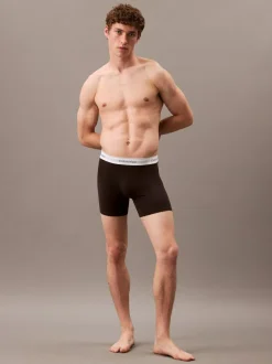 Calvin Klein Icon Cotton Stretch Boxer Briefs 3 Pack Black Discount