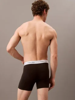Calvin Klein Icon Cotton Stretch Boxer Briefs 3 Pack Black Discount